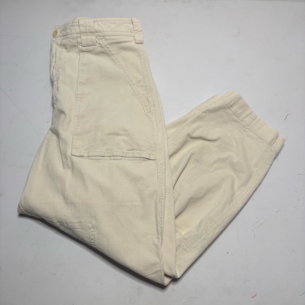 Banana Republic Women’s Ivory Corduroy Pants